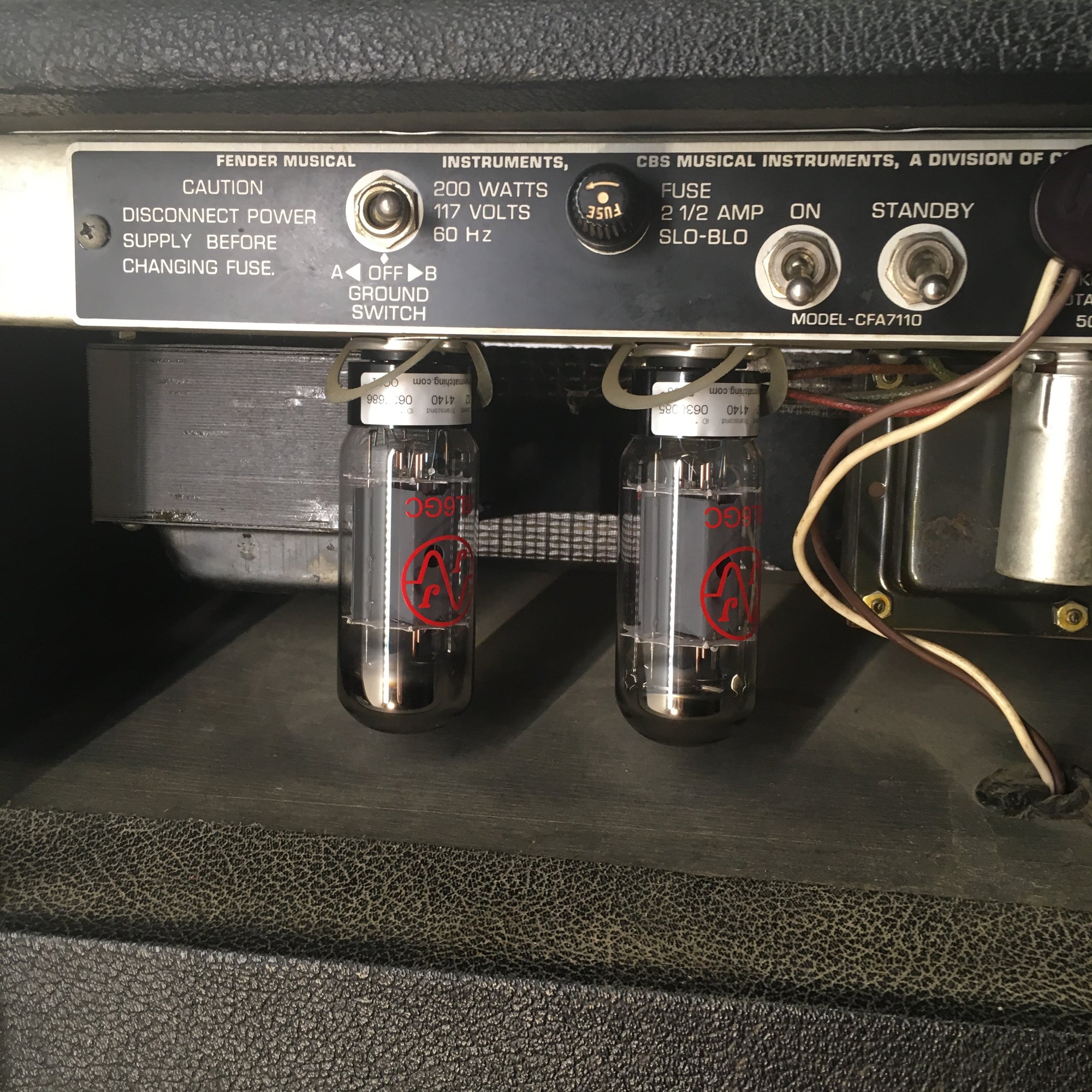 Fender Bassman Ten 50-Watt 4x10 Vintage Silverface Guitar Combo Amp