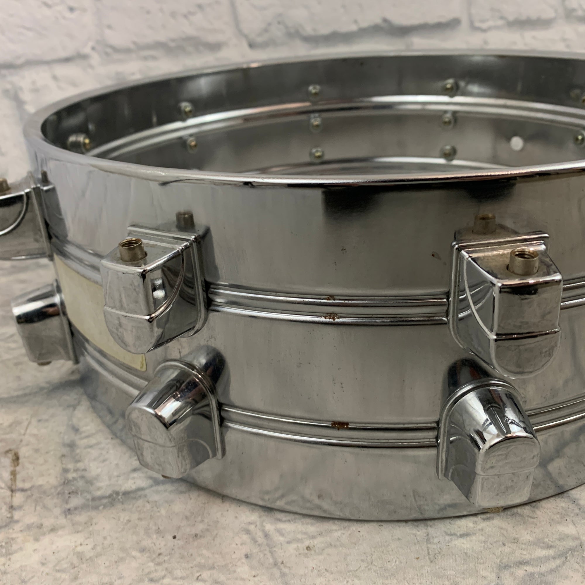 Unknown 10 Lug Steel Snare Shell