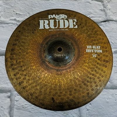 Paiste Rude 14" Hi Hat Bottom Cymbal