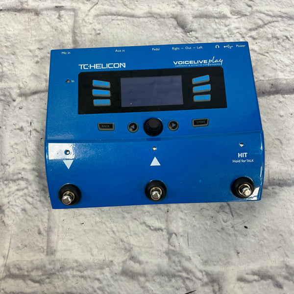 Voicelive Rack TC Helicon VoiceLive Vocal Effect Processor - Evolution Music