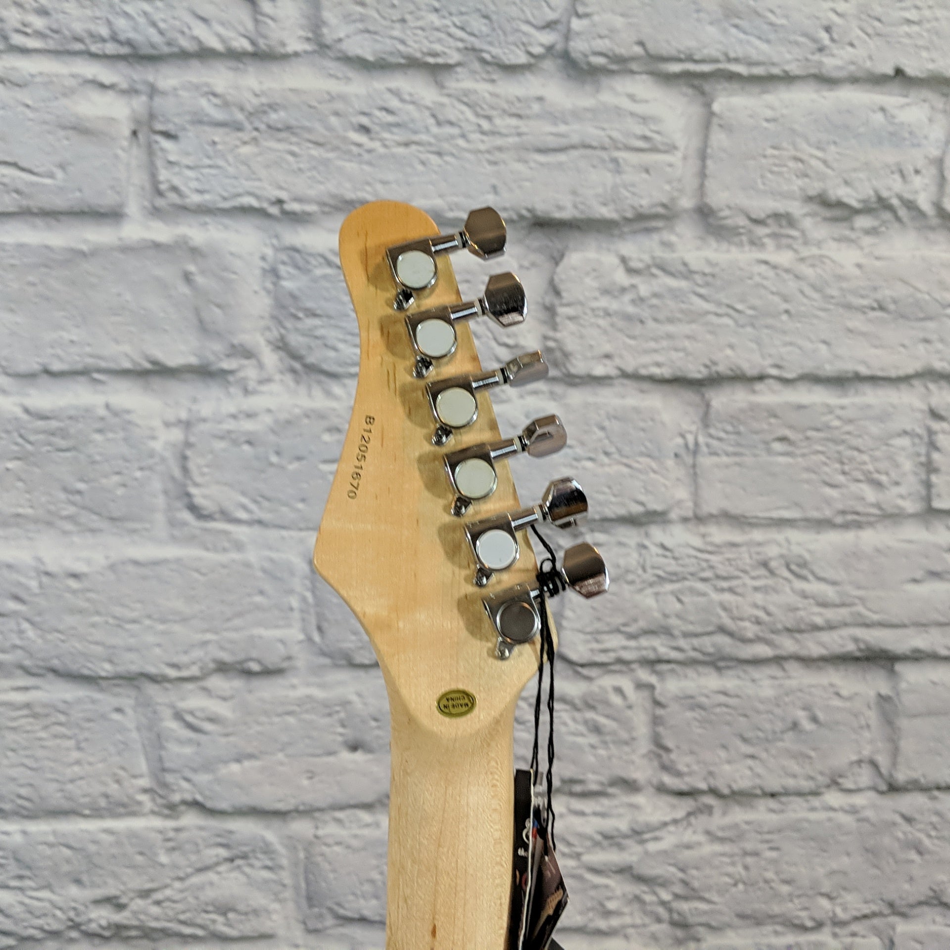 Austin AST100 Metallic Blue Electric Guitar - New Old Stock