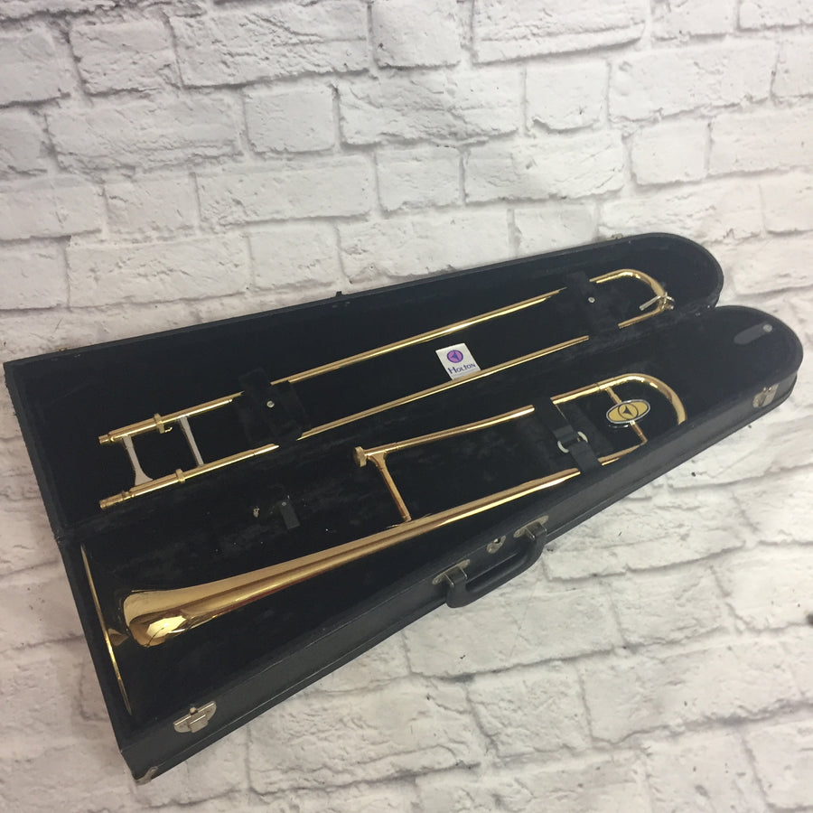 Holton TR602 Collegiate Trombone with Mouthpiece, Trombone Oil and Case
