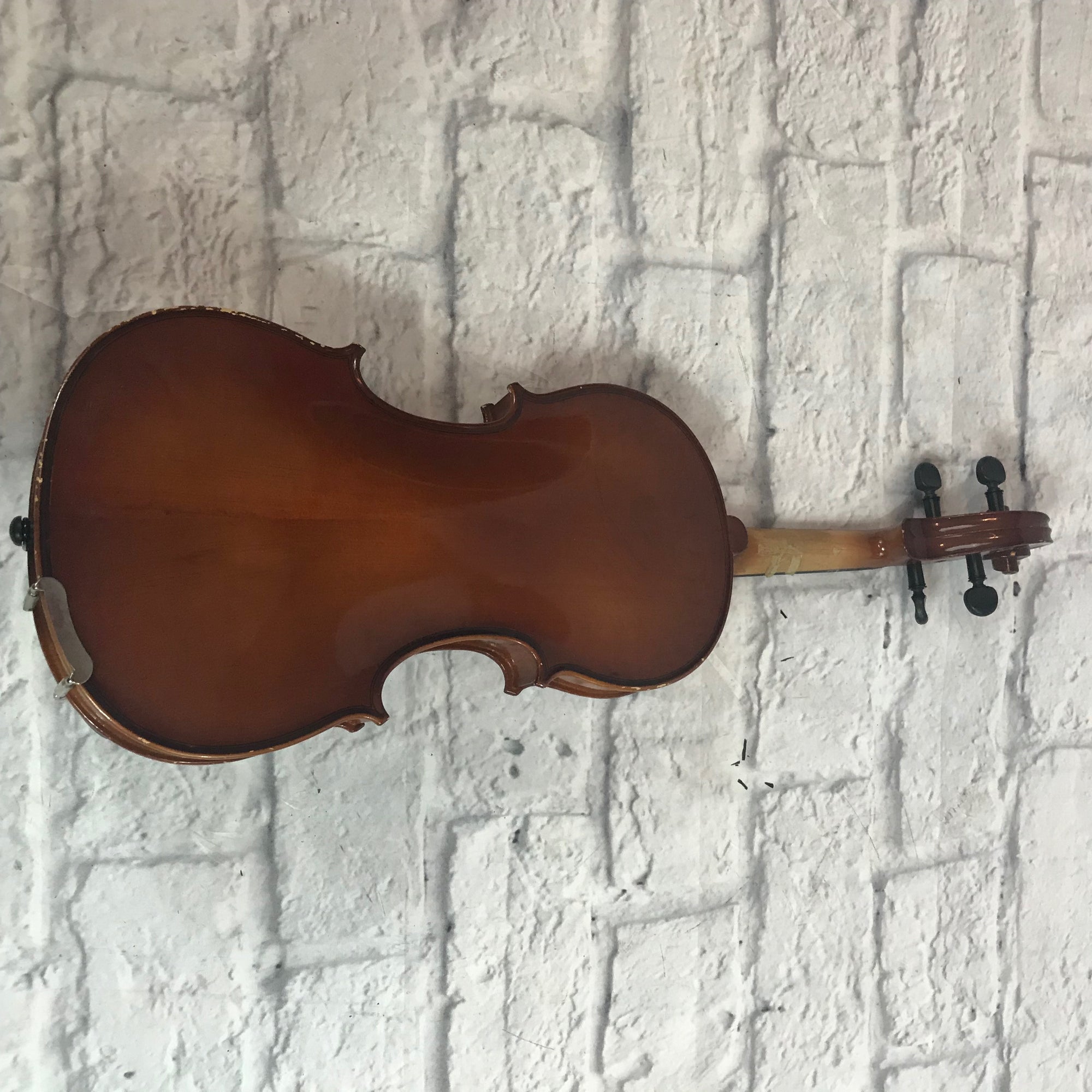 Knitting P19KT 3/4 Sized Violin w Case and Bow As-Is