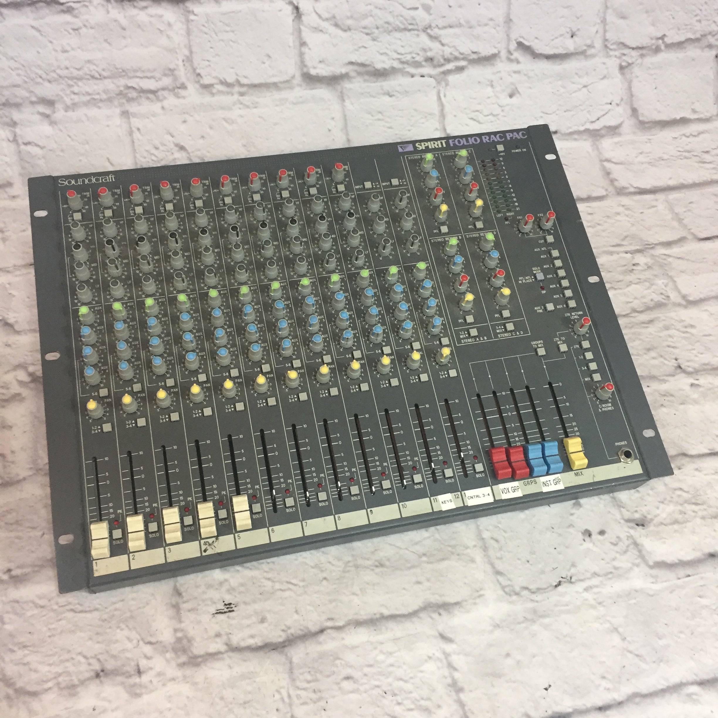 2150【動作品】Soundcraft Spirit FolioLite Soundcraft Spirit Folio Lite ミキサー 本体のみ - メルカリ