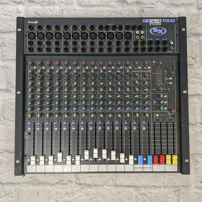 Spirit Folio By Soundcraft Mixer