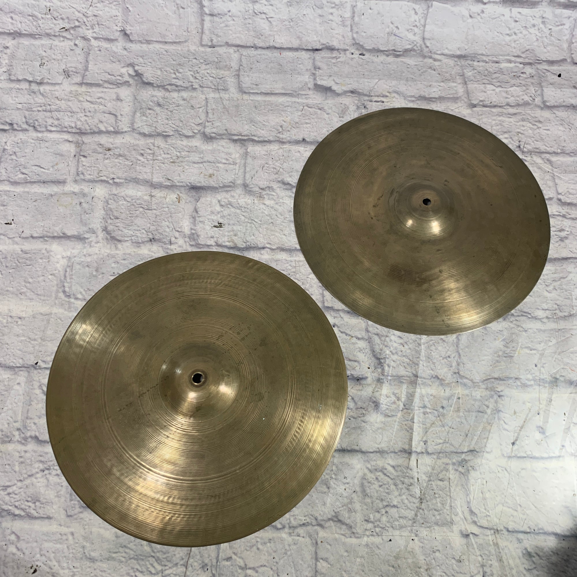 Zildjian Avedis 15 Hi Hat Cymbal Pair Double Stamped