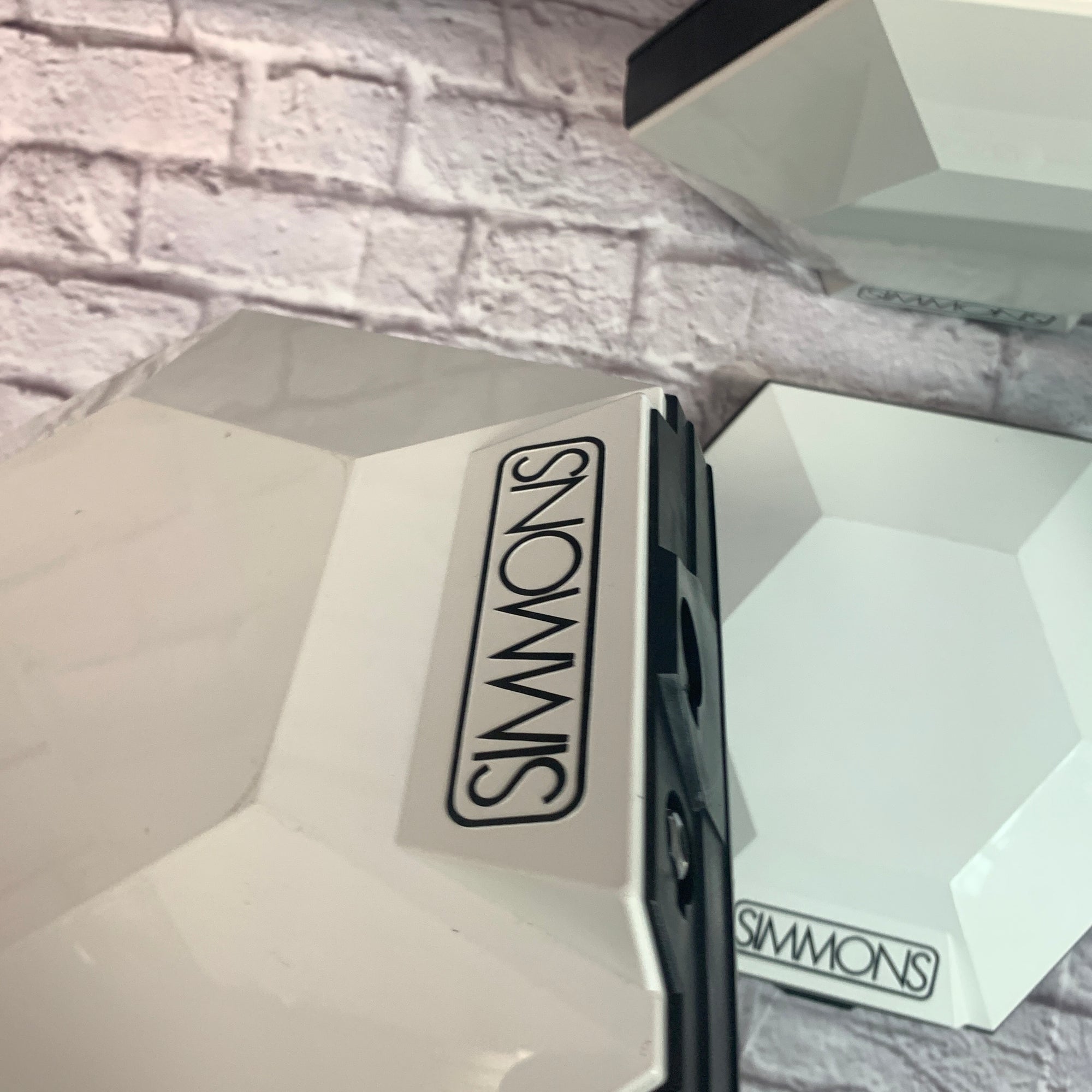 Simmons Vintage SDS8 Electronic Octagon Drum Pad Set of 4