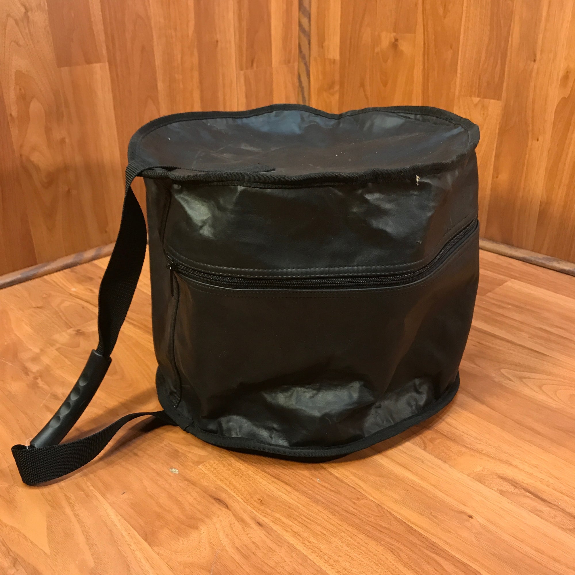 Kaces Leather Drum Bag 11x12