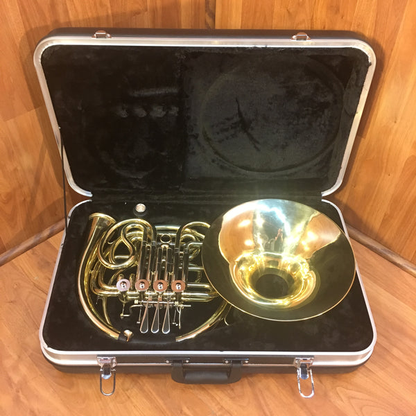 Monel Rotors Bb/F 4 Keys Double French Horn w/ Hard Case & Mouthpiece
