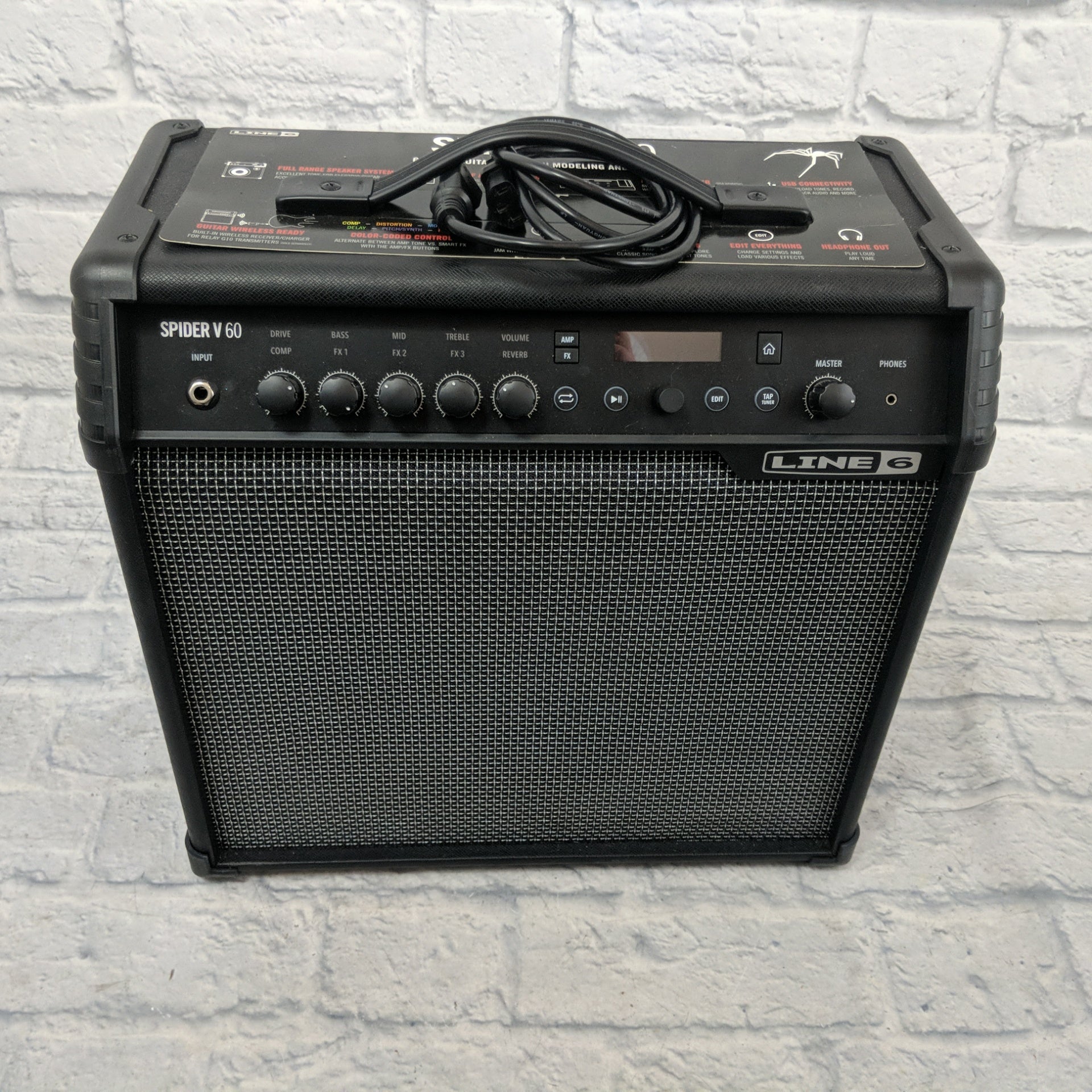 Line 6 Spider V 60 1x10 Combo Amp