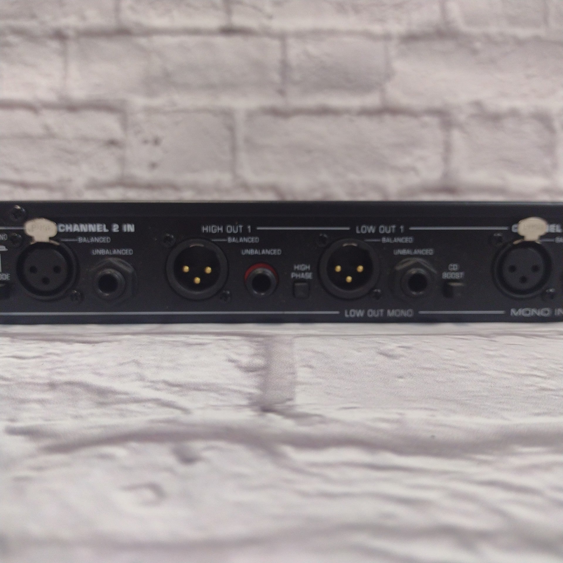 BBE Max-X3 Rack Mount Crossover