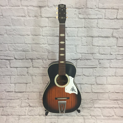 Stella Harmony H930 Parlor Guitar Sunburst