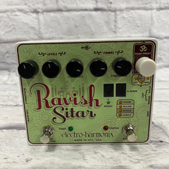 Electro-Harmonix Ravish Sitar Pedal - Evolution Music Electro-Harmonix Ravish Sitar Pedal - Evolution Music