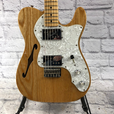 Fender Vintera 72 Thinline Telecaster Natural Finish