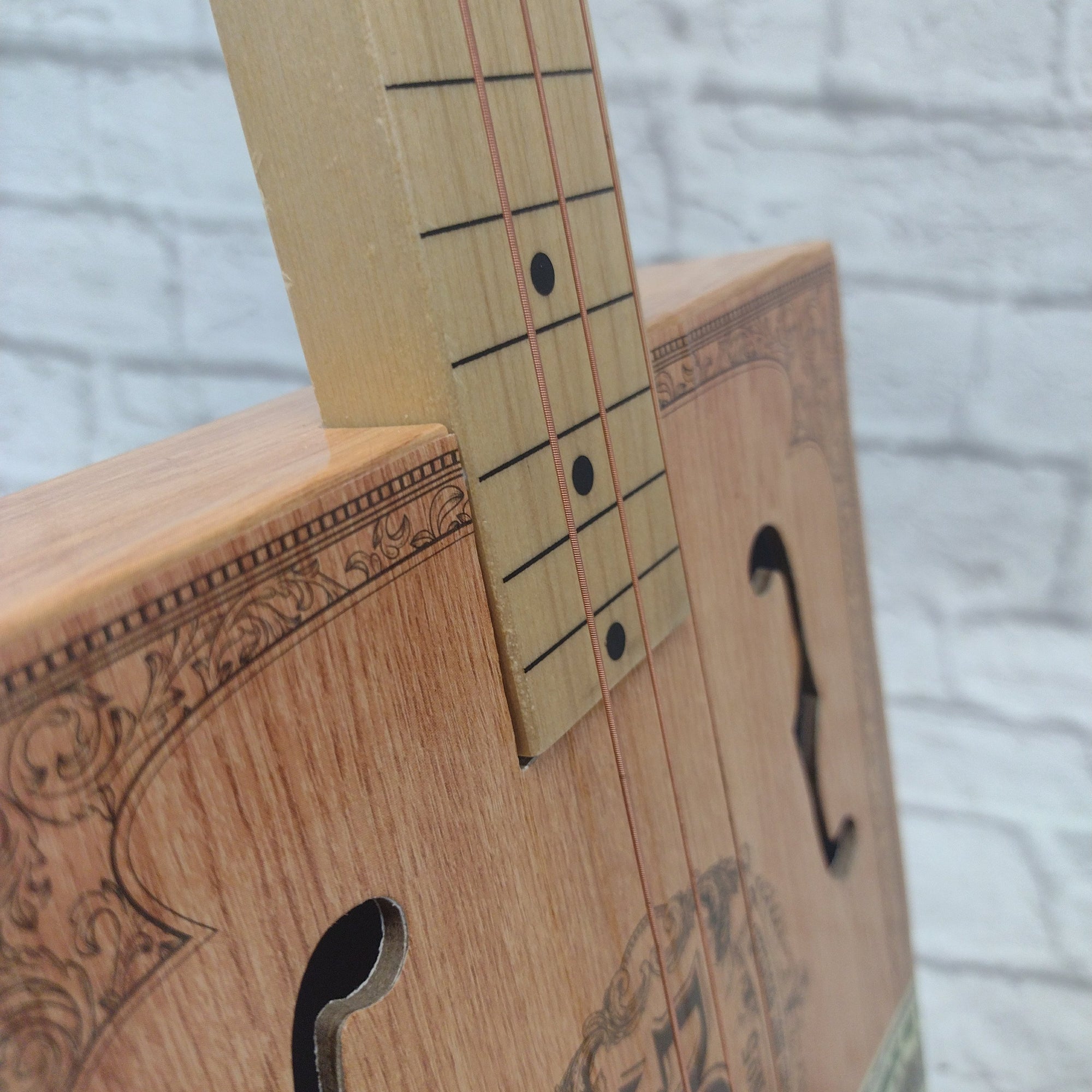 Unknown Electric Blues Box Slide Guitar w. Manual and DVD