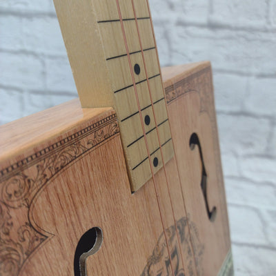 Unknown Electric Blues Box Slide Guitar w. Manual and DVD