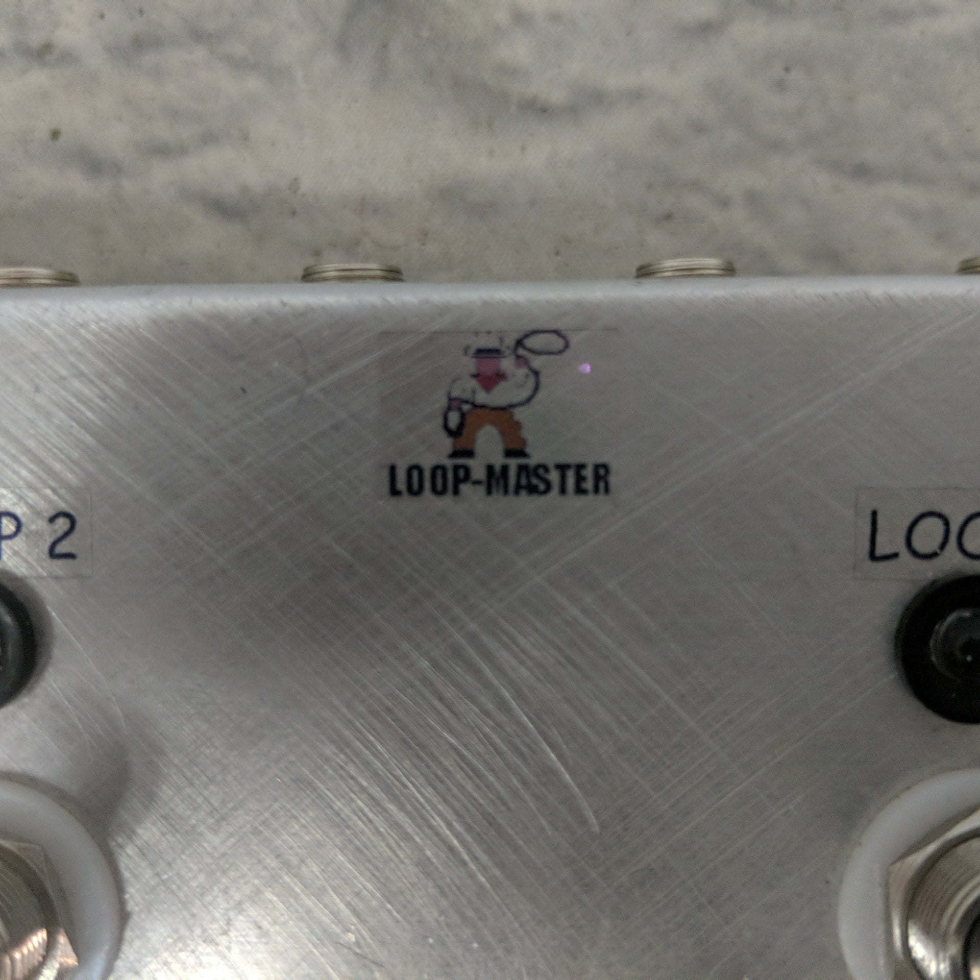 Loop-master 4 Channel Looper Pedal With Tuner Switcher and Bypass