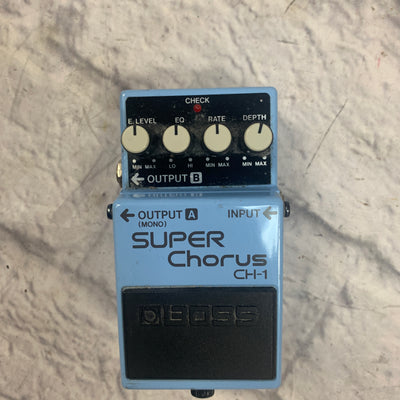 Boss CH-1 Chorus Made in Taiwan Blue Label