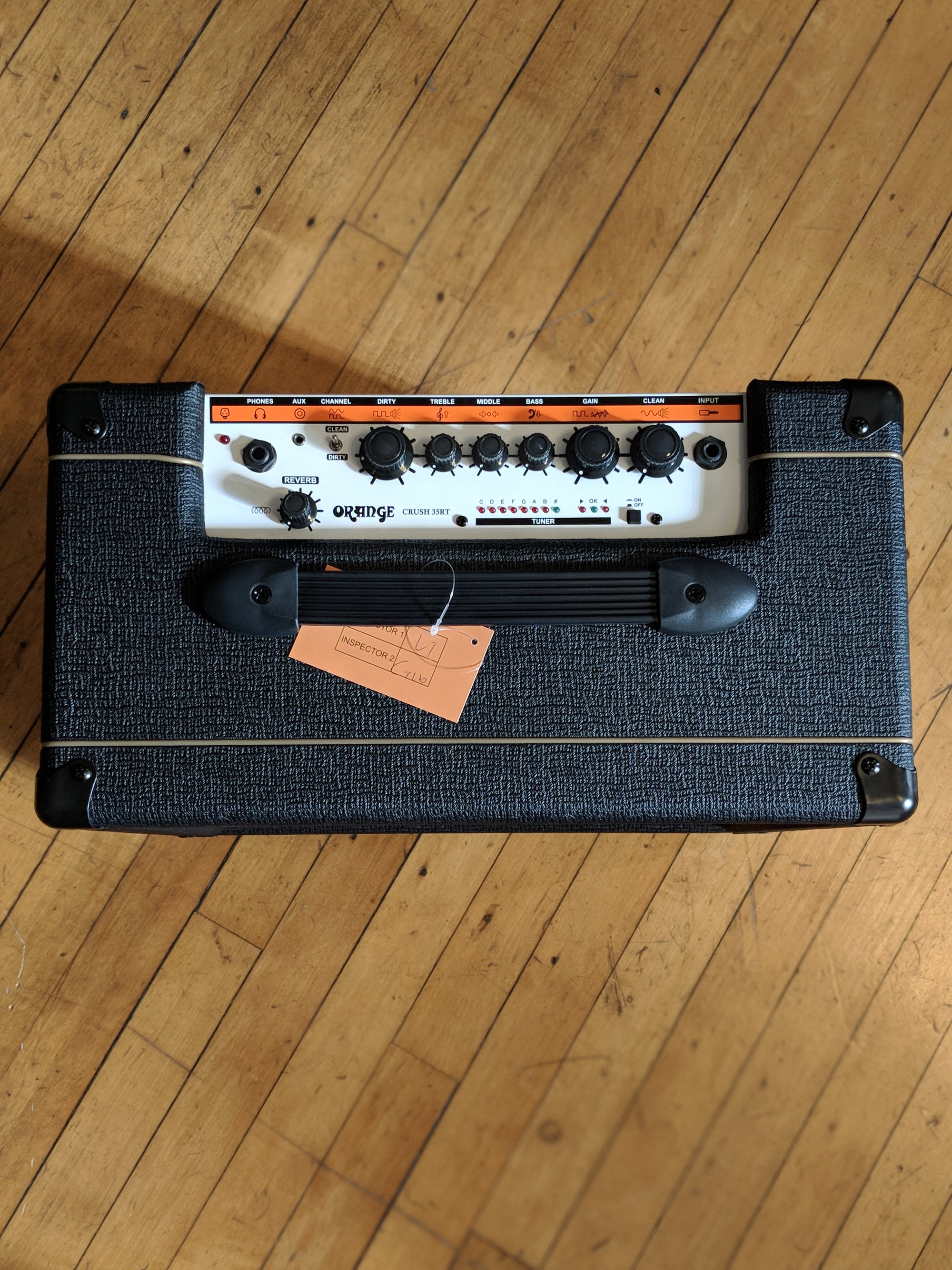 ** Orange Crush 35RT Black 35w 1x10 Guitar Combo w/ Reverb and Tuner