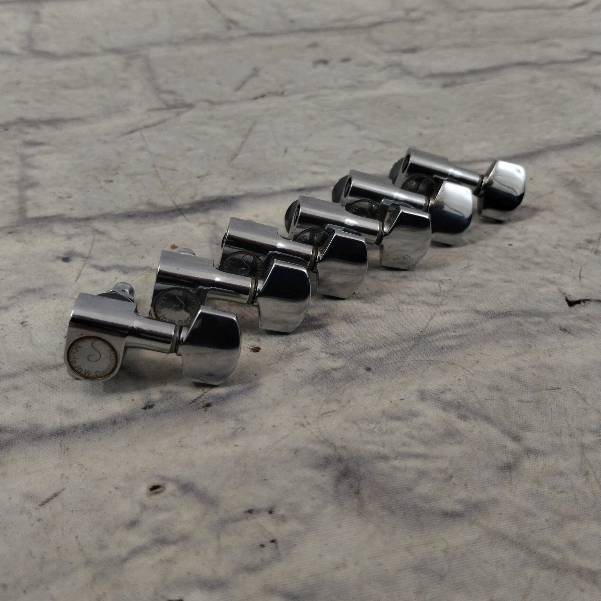 Schaller M6 Mini 6 Inline Tuners Made In West Germany Evolution Music