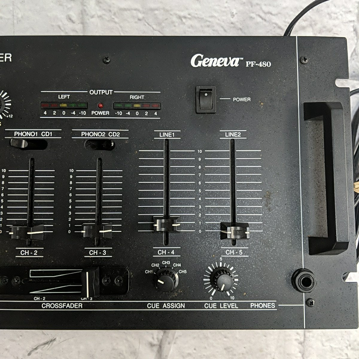 Geneva PF 480 Stereo DJ Mixer