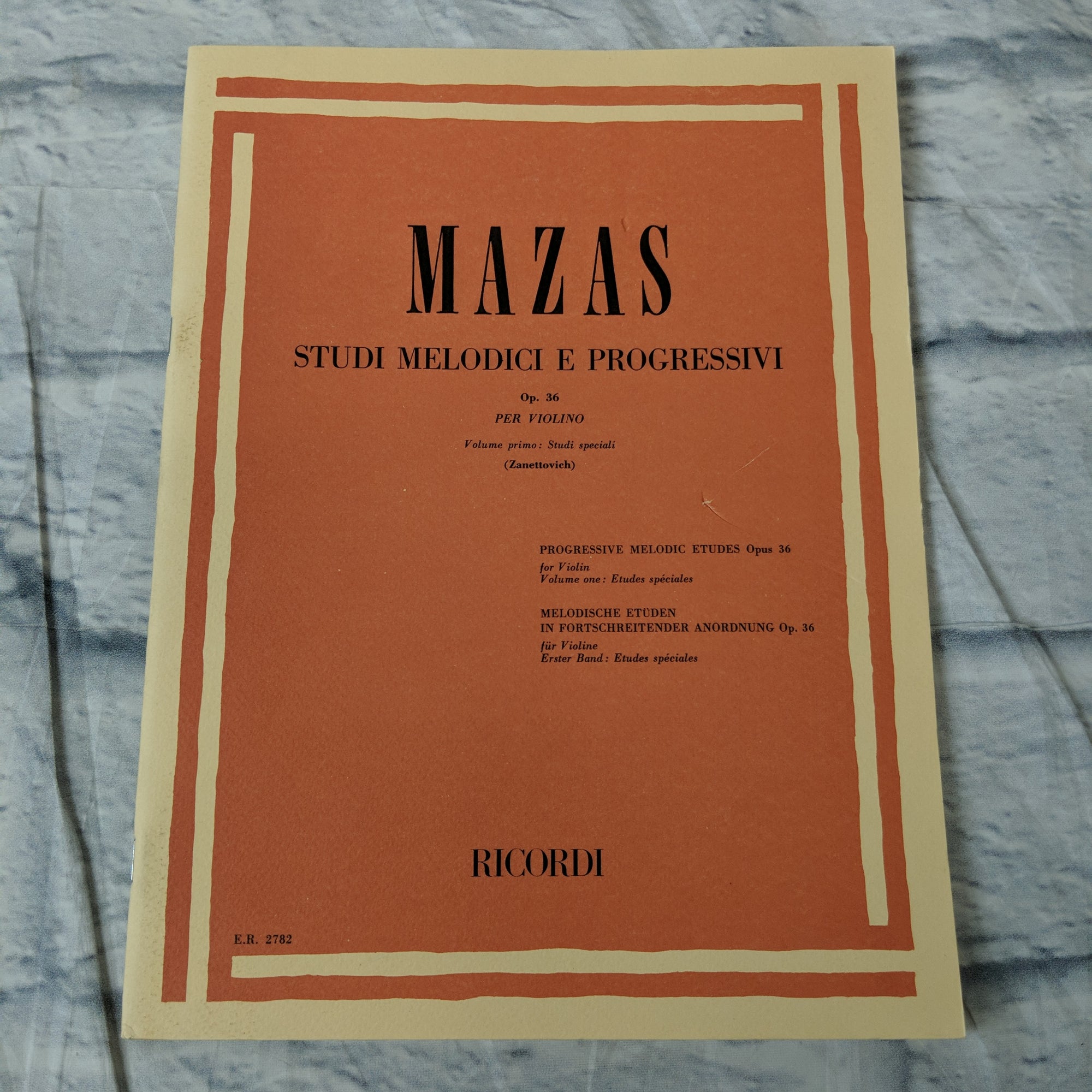Mazas Studi Melodici E Progressivi