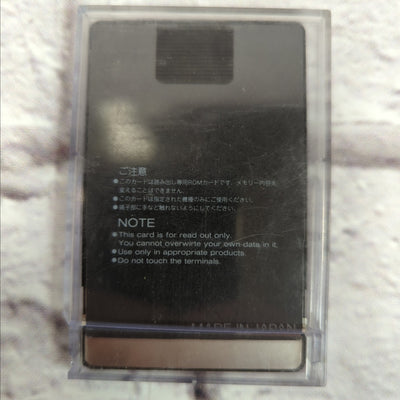 Roland SN-U110-06 Orchestral Winds Data Card for U110 U20 U220 D70