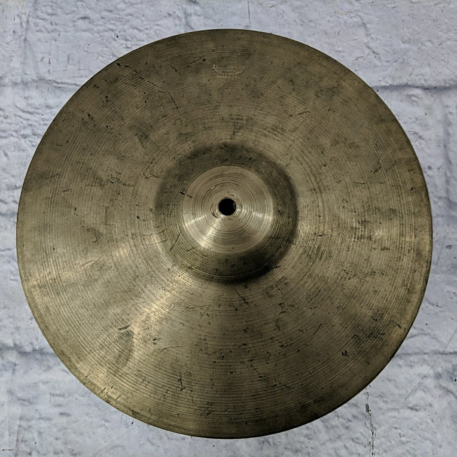 Vintage Zildjian Avedis A 11" 11 Inch 1940s 1950s Trans Stamp Transitional Stamp Splash Crash Cymbal
