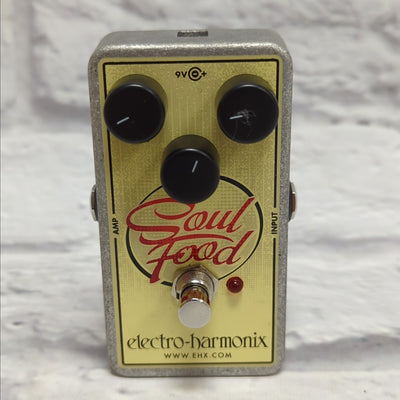 Electro-Harmonix Soul Food Overdrive Pedal w/ Power Supply
