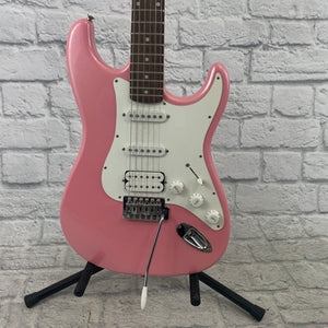 Austin AU733 Electric Guitar - Pink Glitter