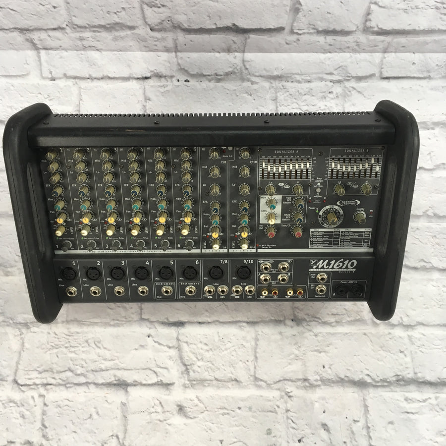 Yorkville M1610 2x800 Watt Powered Mixer