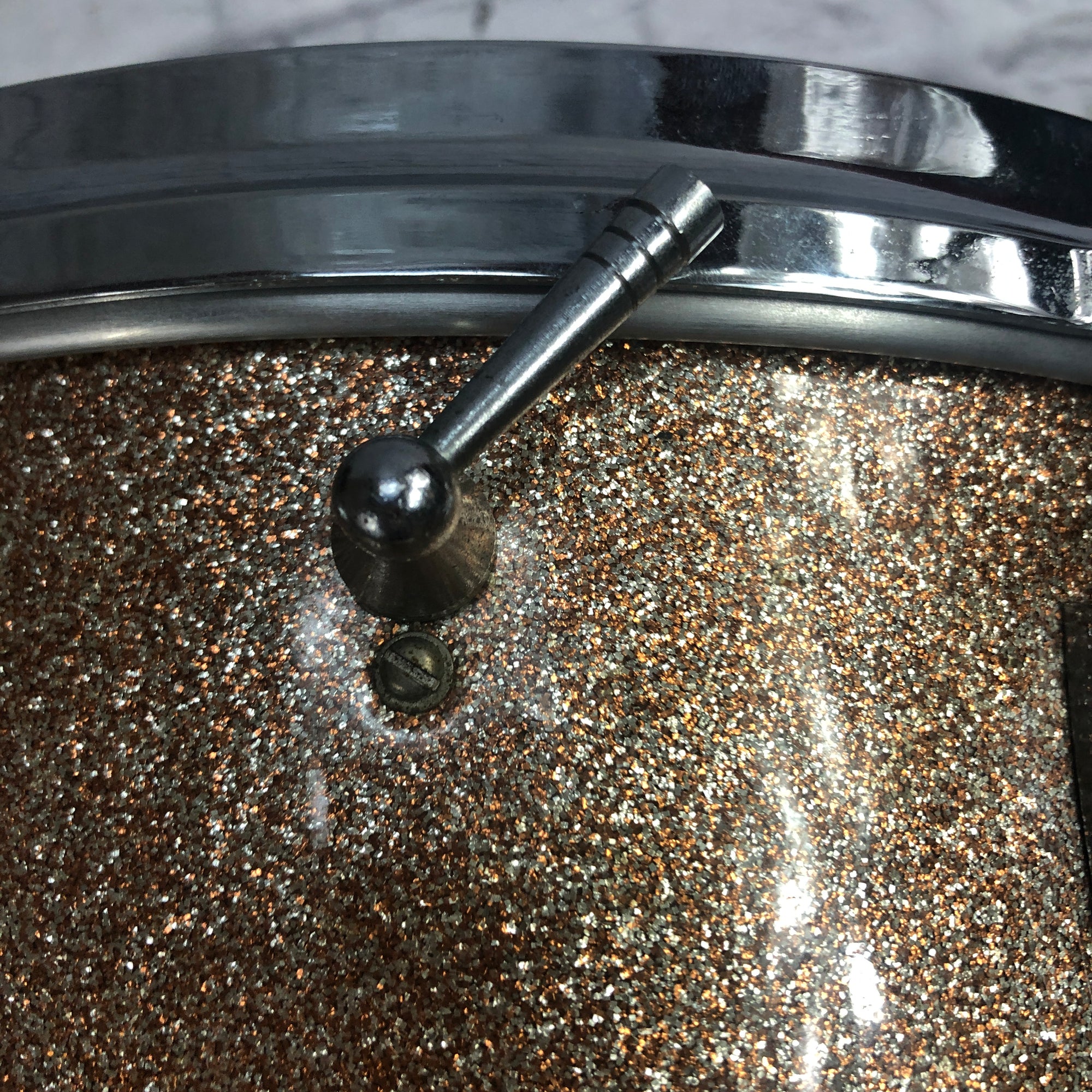 Ludwig Vintage 1966 13x9 Champagne Sparkle Rack Tom