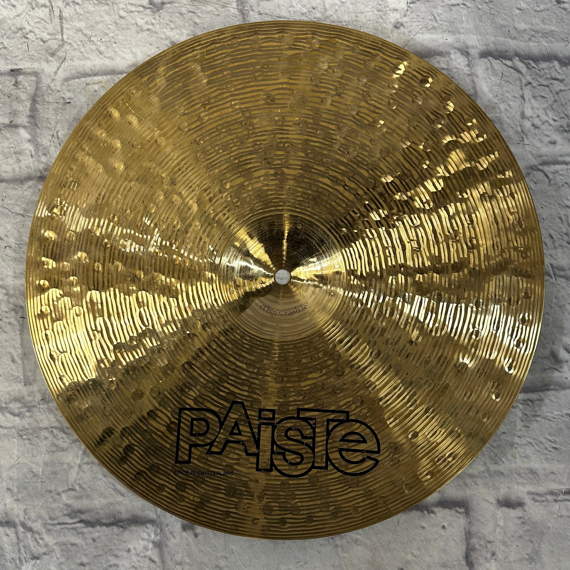Paiste Signature Traditionals Thin Crash 16" Crash Cymbal