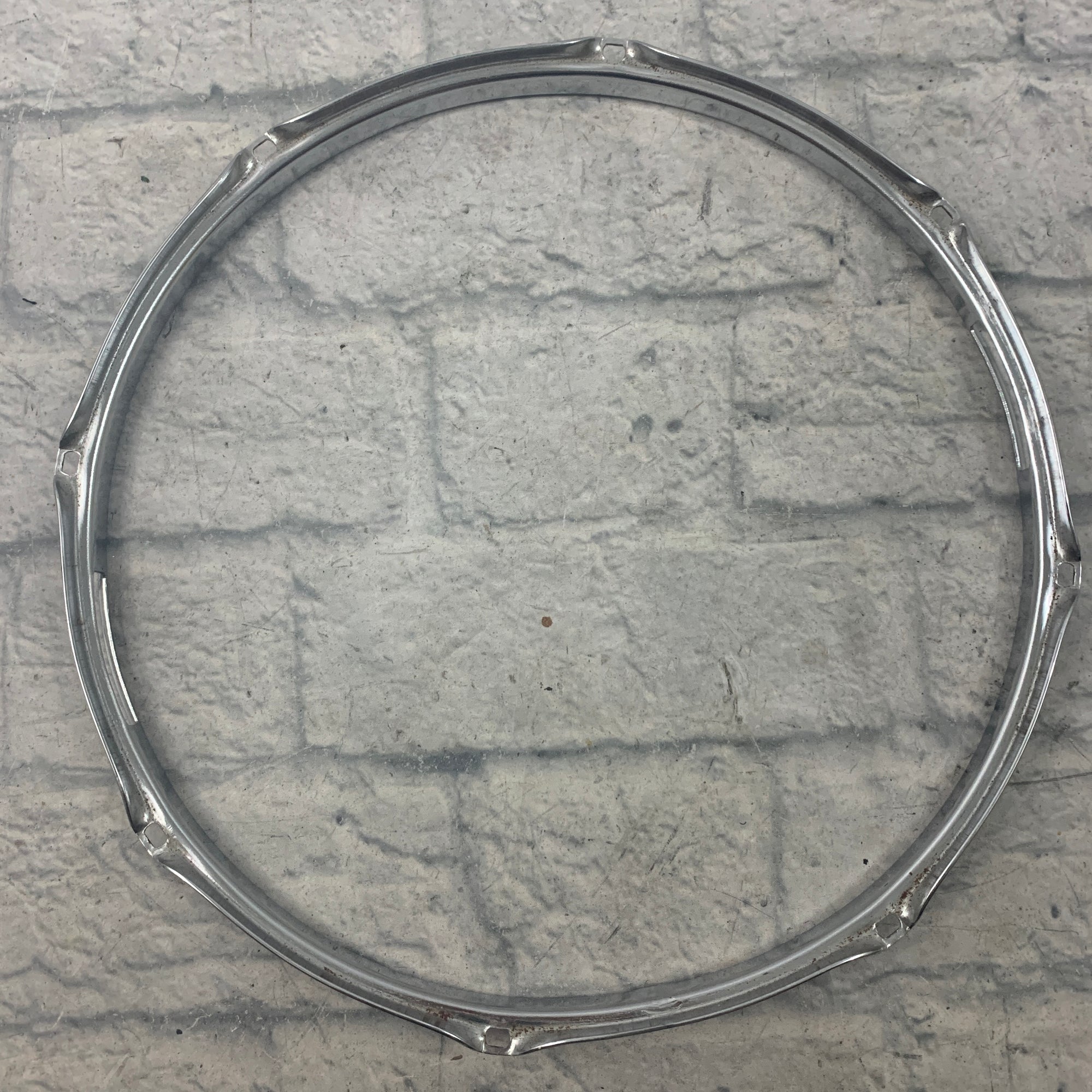 Unknown 14" 8 Lug Snare Drum Hoop Pair