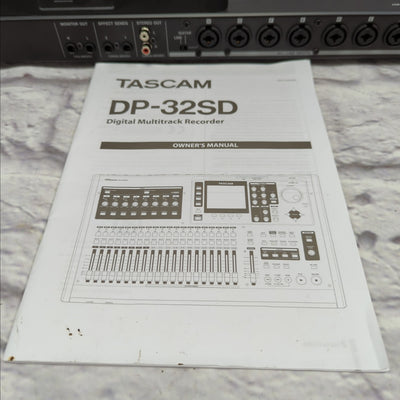 Tascam DP-32SD 32-track Digital Portastudio