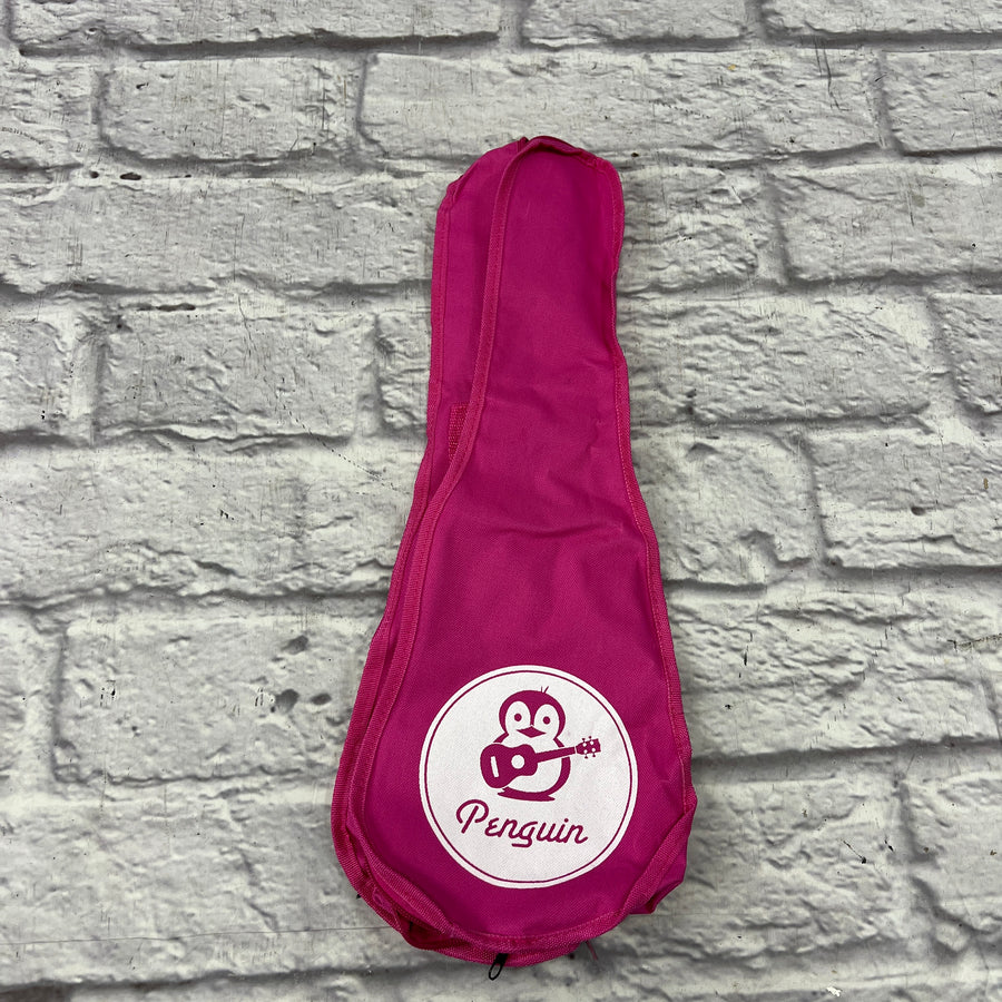 Penguin Uke Gig Bag - Pink