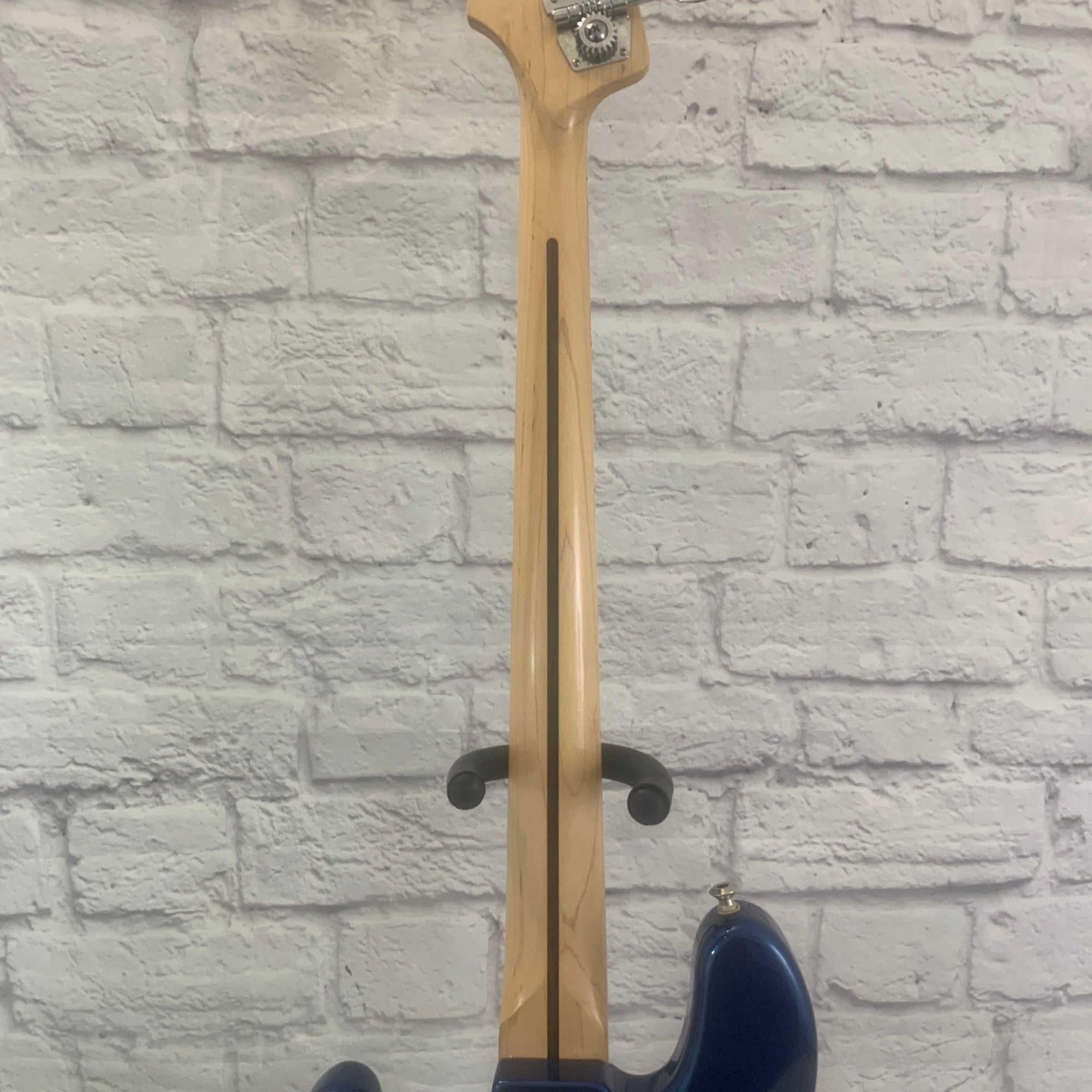 4 String J Jazz Bass Guitar - Blue Sparkle w/ USA Fender Case