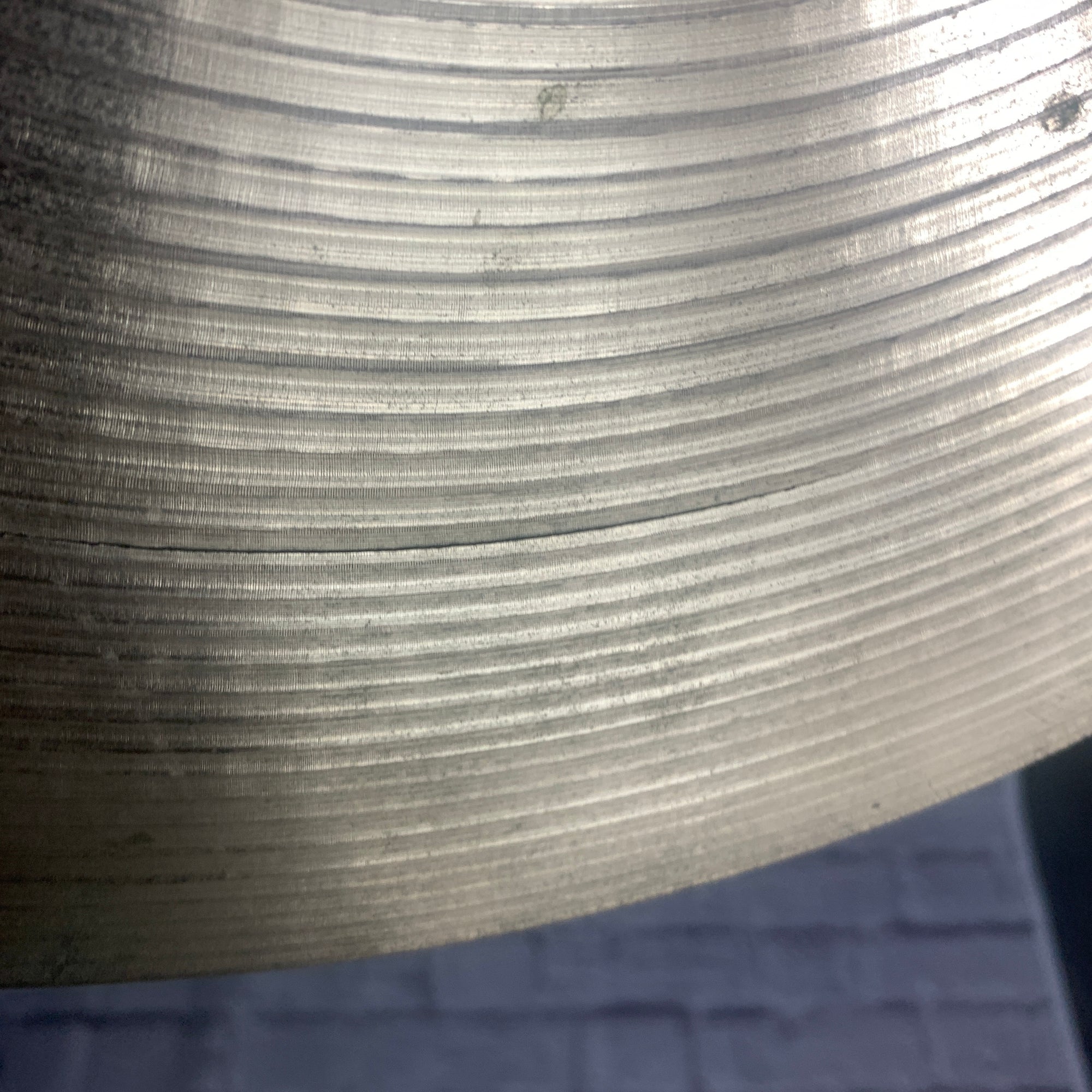 Zildjian Medium Thin 17" Crash Cymbal CRACKED