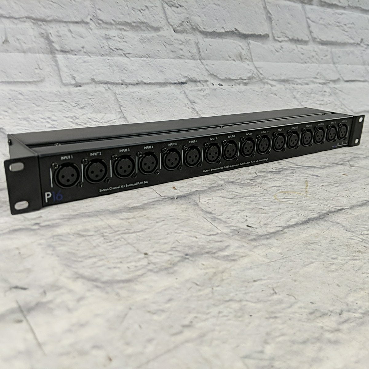 Art P16 16-Channel XLR Balanced Patchbay - Evolution Music