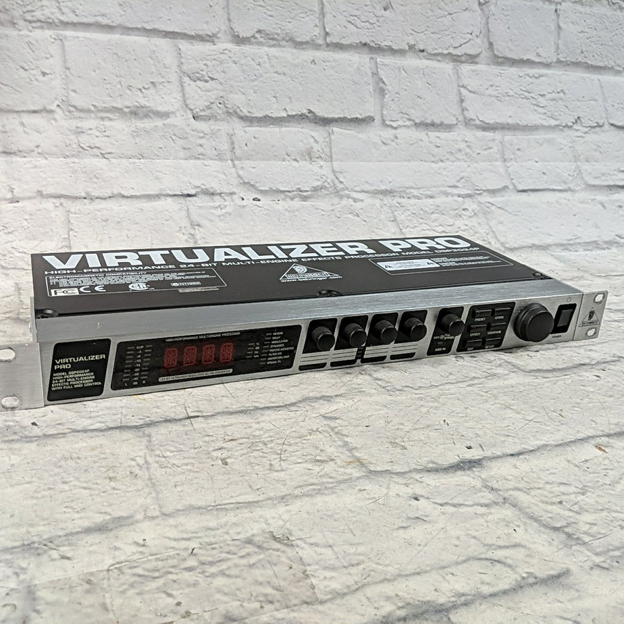 Behringer DSP2024P Virtualizer Pro Multi Effects Processor Rack