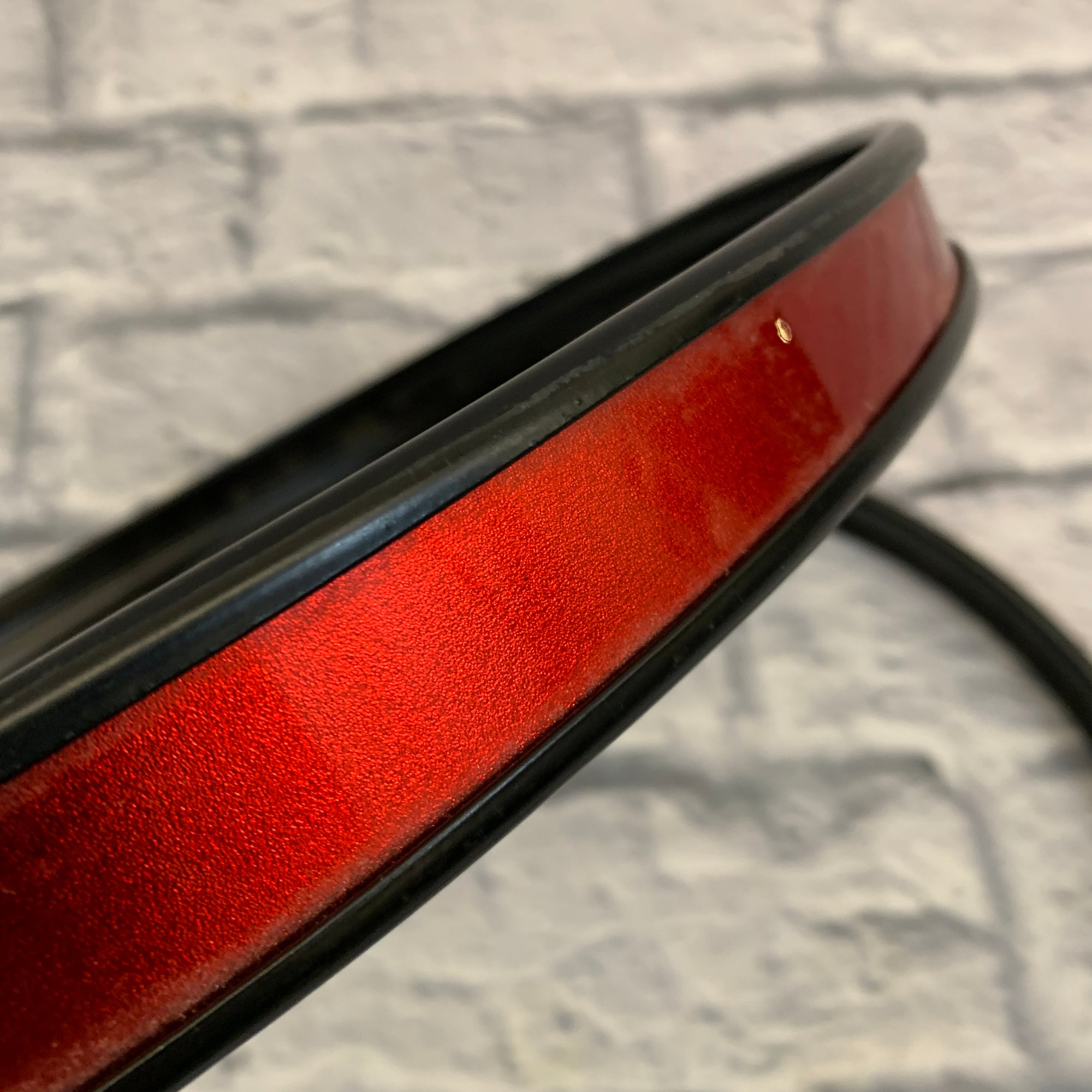 16" Metal Drum Hoop Pair Red