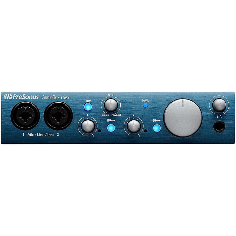 PreSonus AudioBox iTwo USB/iPad Audio Interface Recording System