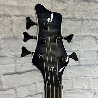 Jackson Pro SBXQ V 5 String Bass Transparent Black