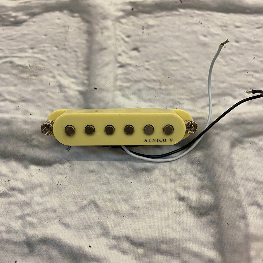 Unknown Alnico V Single Coil Pickup - Cream