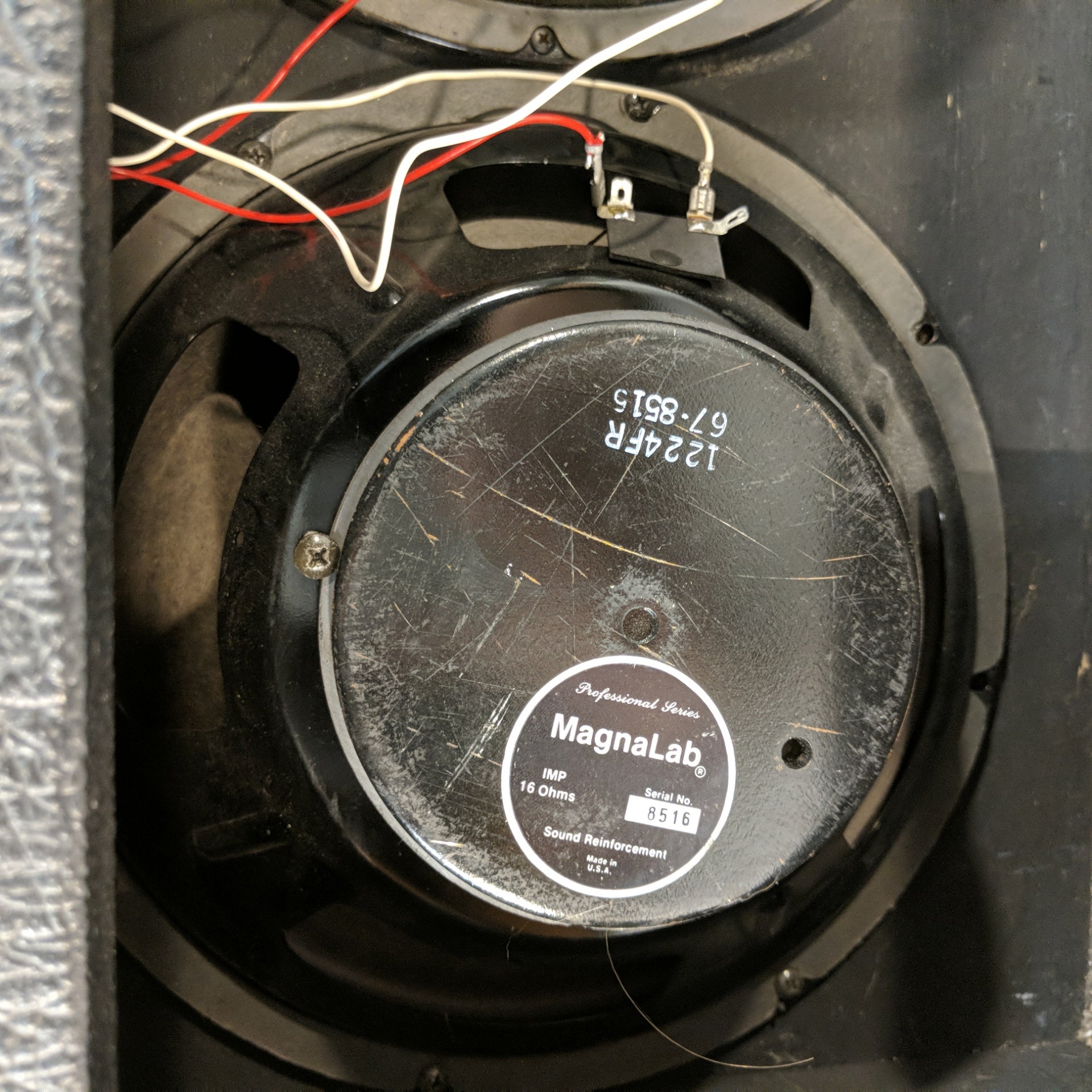 Carvin 2x12 Extension Cab with MagnaLab Speakers