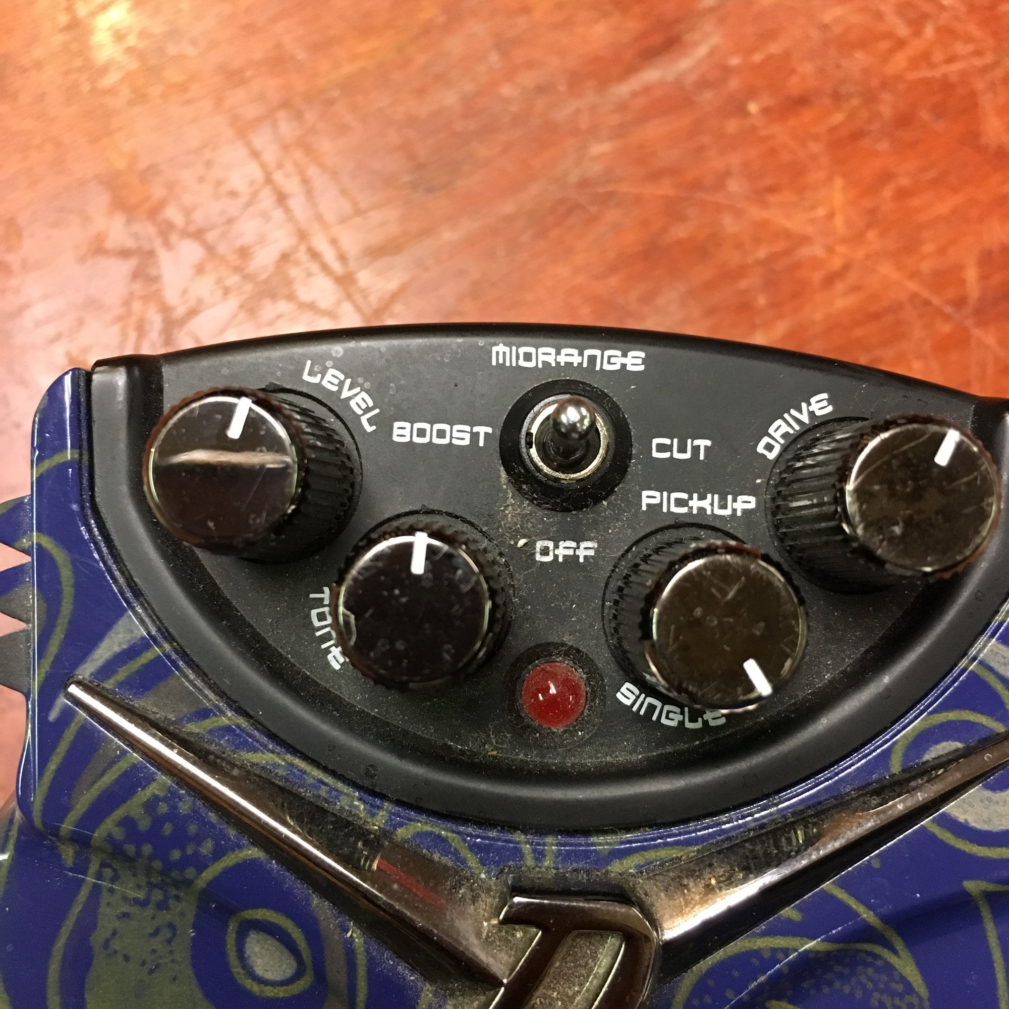 超レア】Danelectro Blue Paisley Pure Drive Danelectro Blue