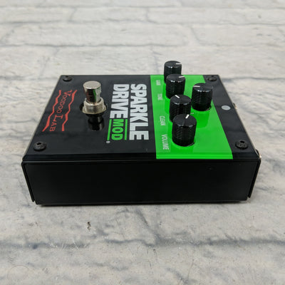 Voodoo Lab Sparkle Drive Mod Over Overdrive