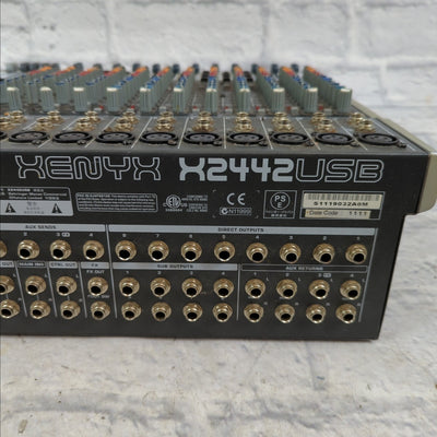 Behringer Xenyx X2442USB 24-Input Mixer with USB and Effects