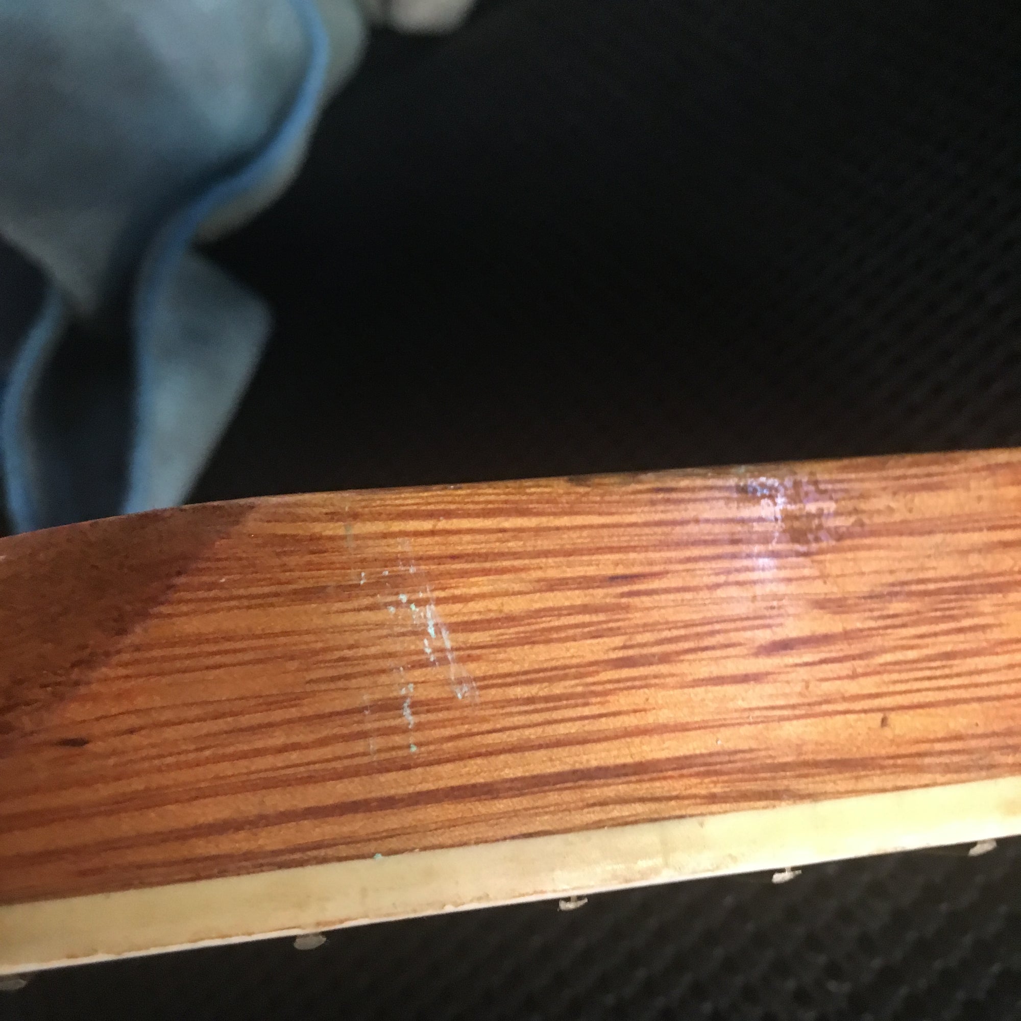 Vintage 1960s Short Scale Bass Guitar Neck (A) Rosewood Fretboard Made in Japan