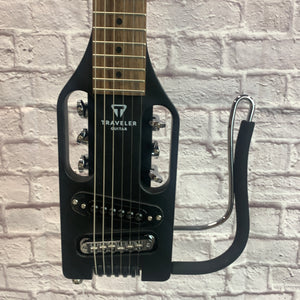 Traveler Ultralight Black Electric Guitar